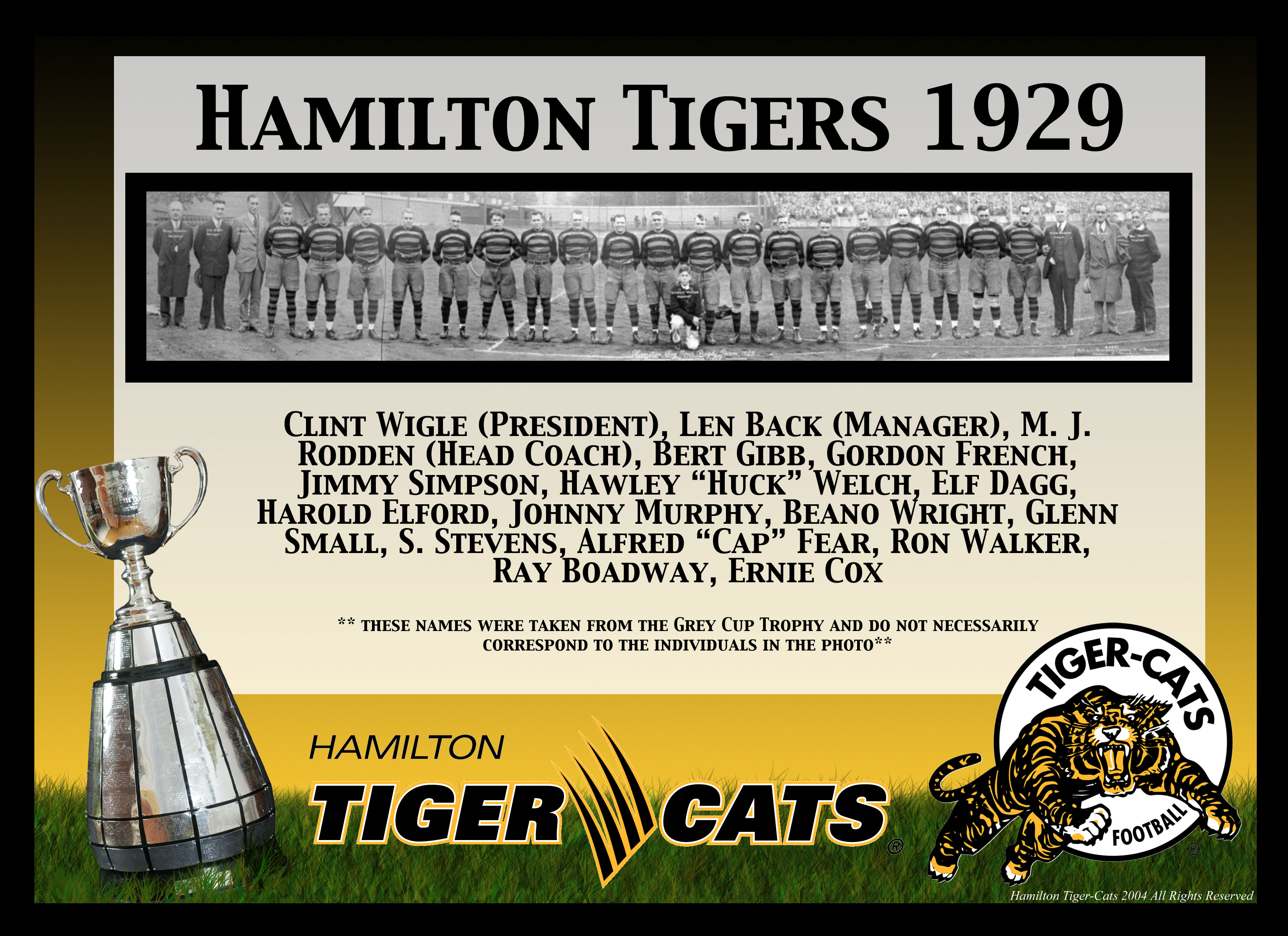 1929 Hamilton Tigers